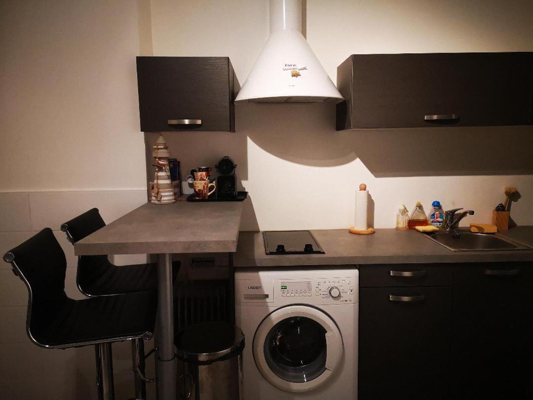 Superbe Studio Meuble Cosy Avec Lit Superconfort Au Calme Jean Medecin Nicea Zewnętrze zdjęcie